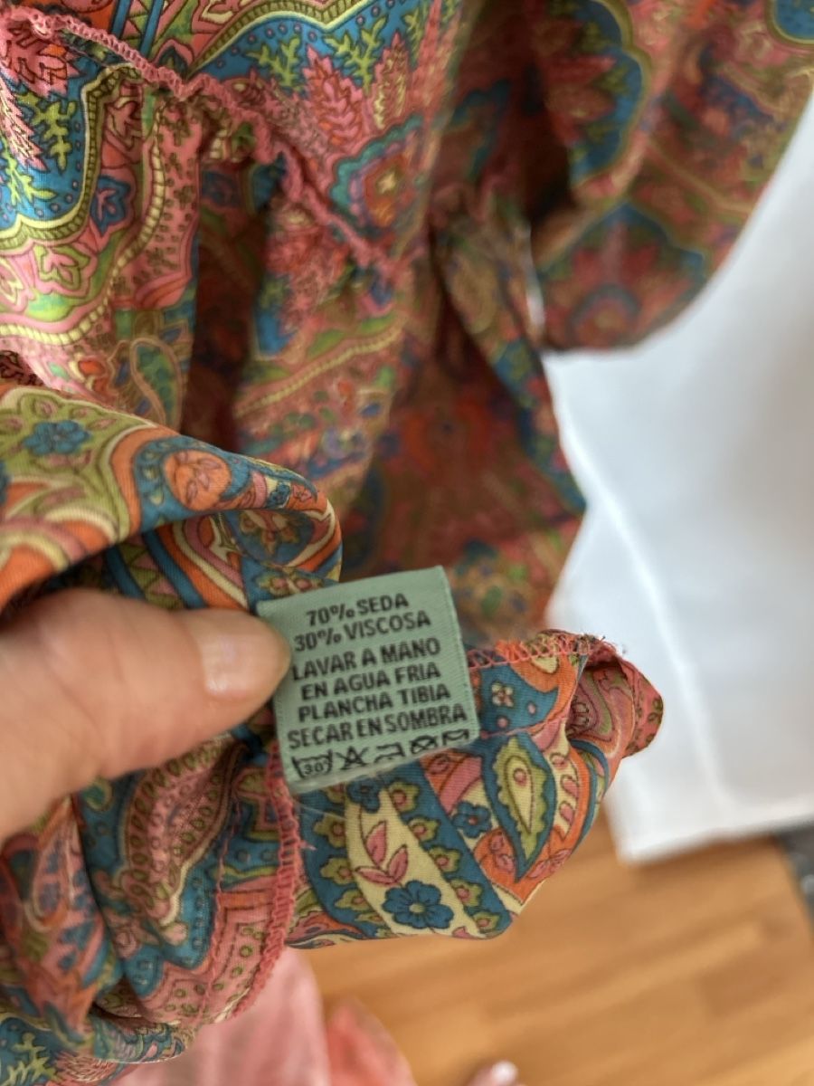 Vestiti: Seiden Kleid von "Singer" -  Gr.M/L – Usato da Kirchdorf BE venduto da Stella130 3