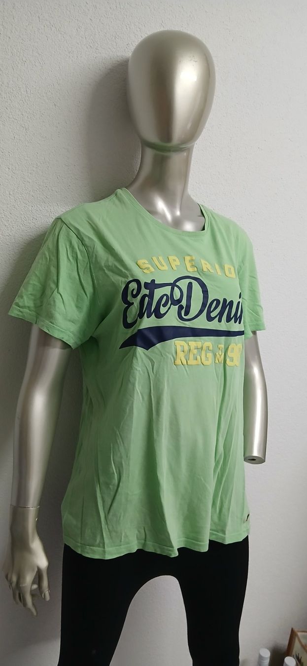 T-shirt: T-Shirt light green Size L printed cotton – Usato da Rupperswil venduto da Nalli88 1