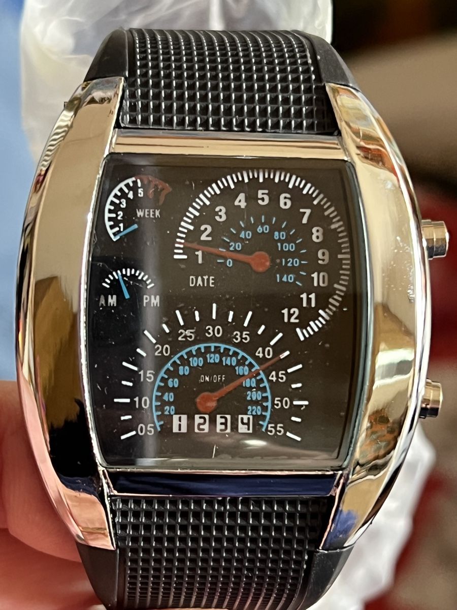 Orologi: Orologio digitale LED – Nuovo e nell'imballaggio originale da Dino venduto da ani_ypr9