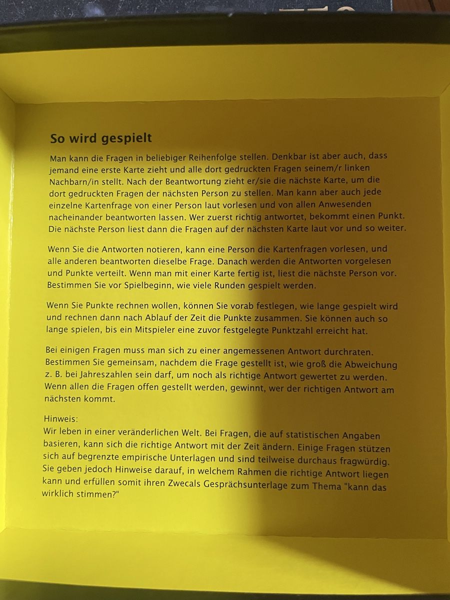 Spiele: Klugscheisser – Gebraucht aus Zürich von Luana_soph 2