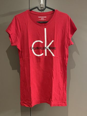 Calvin Klein Jeans T-Shirt Rot, Grösse S