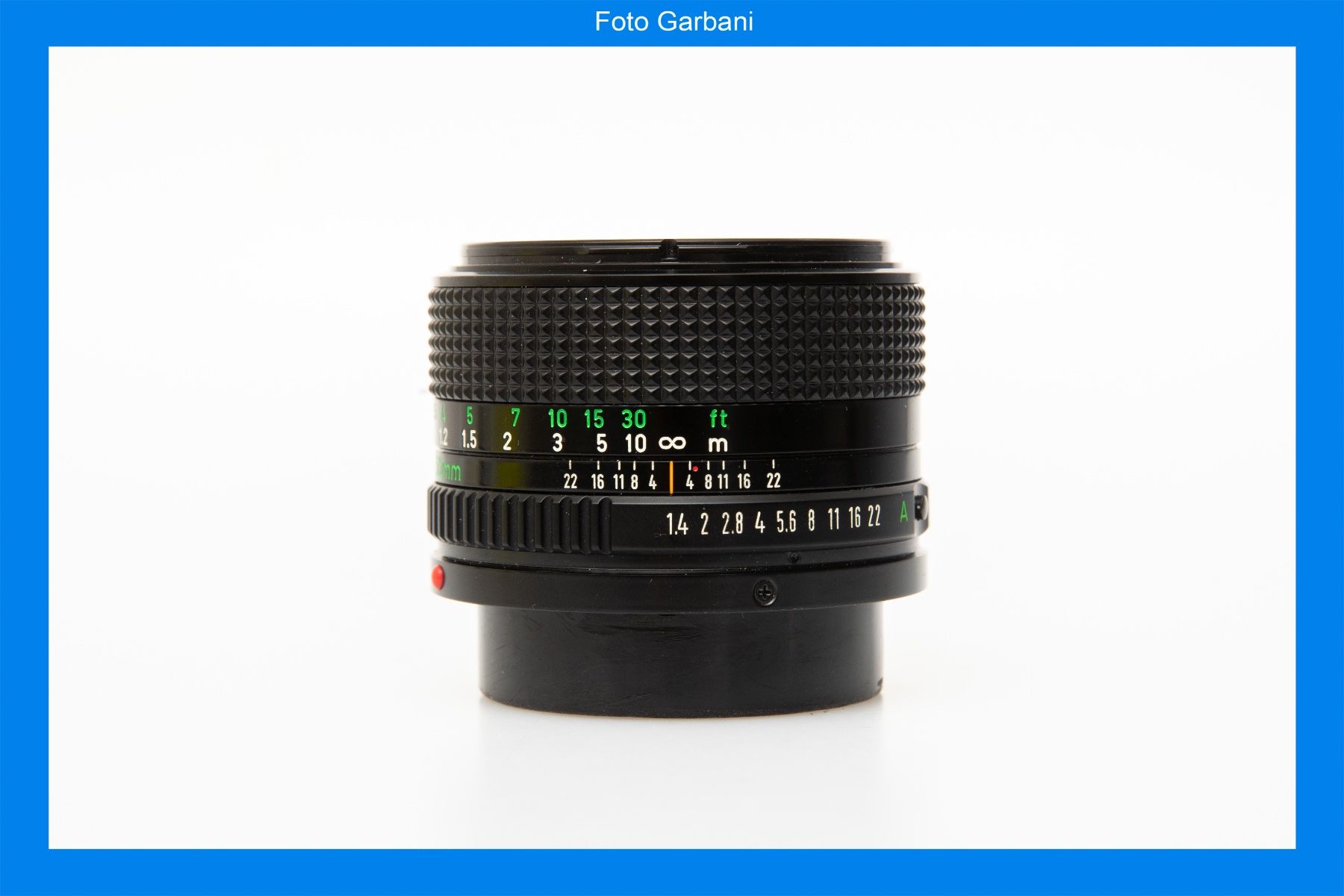 Canon Obiettivi: Canon FD 50mm f1.4 – Usato da Muralto venduto da FotoGarbani