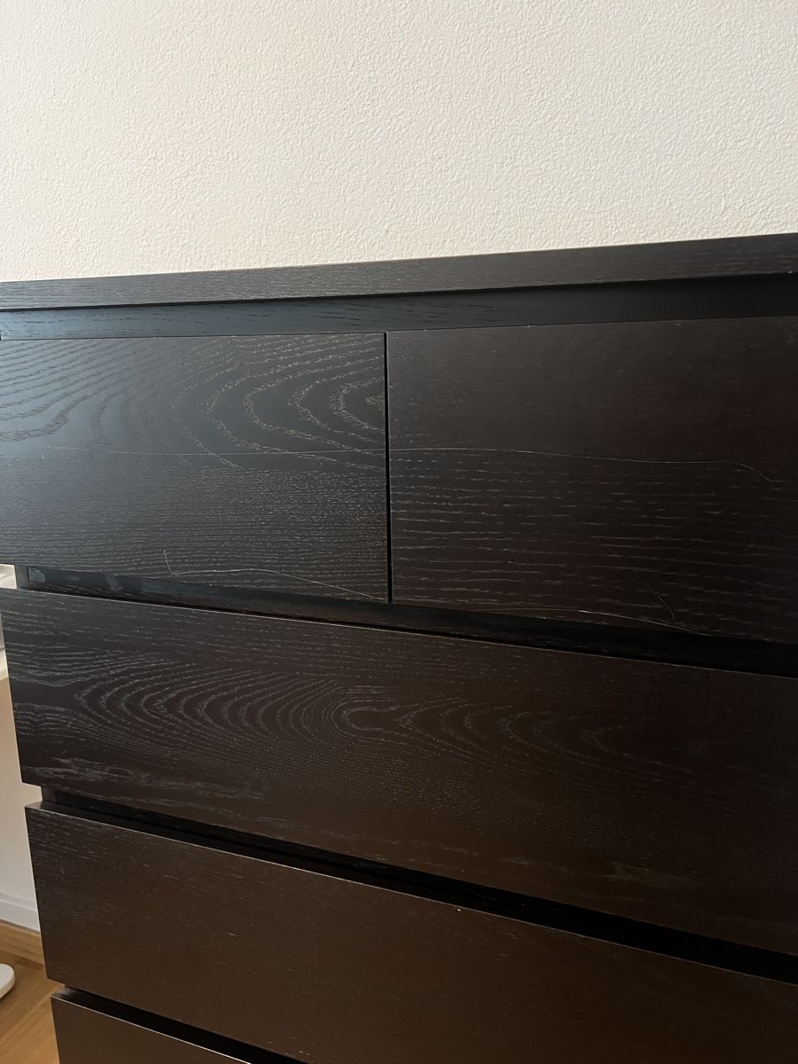 Kommoden: IKEA MALM Kommode dunkelbraun 6 Schubladen – Gebraucht aus Liebefeld von neuronixe 2