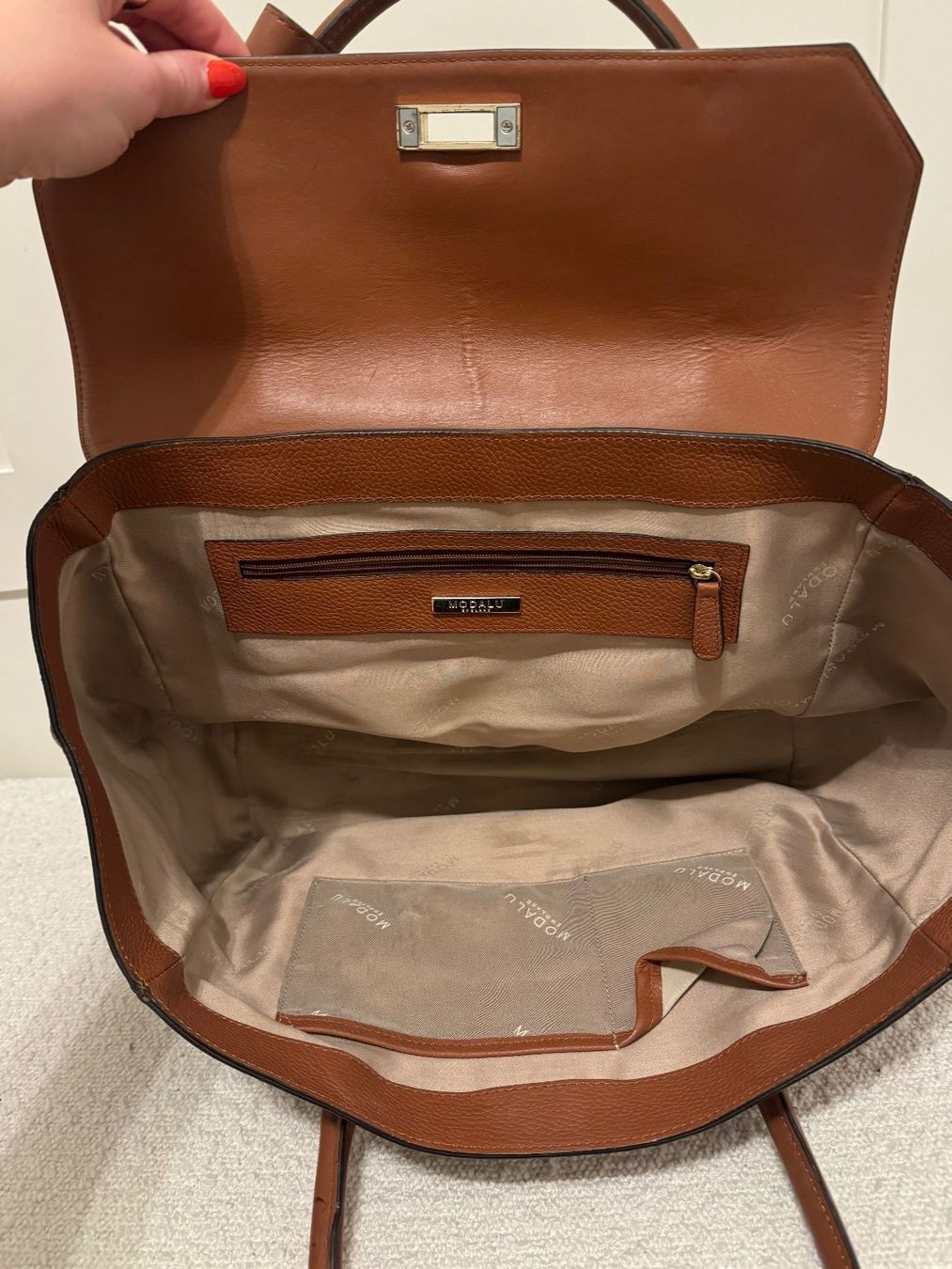 Modalu Borse: Modalu Leather Handbag - excellent condition – Usato da Zürich venduto da Juli2a_72 6