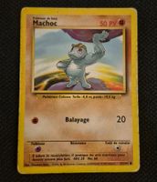 MACHOC 52/102 BASE SET POKEMON VINTAGE 1999 FRANÇAIS