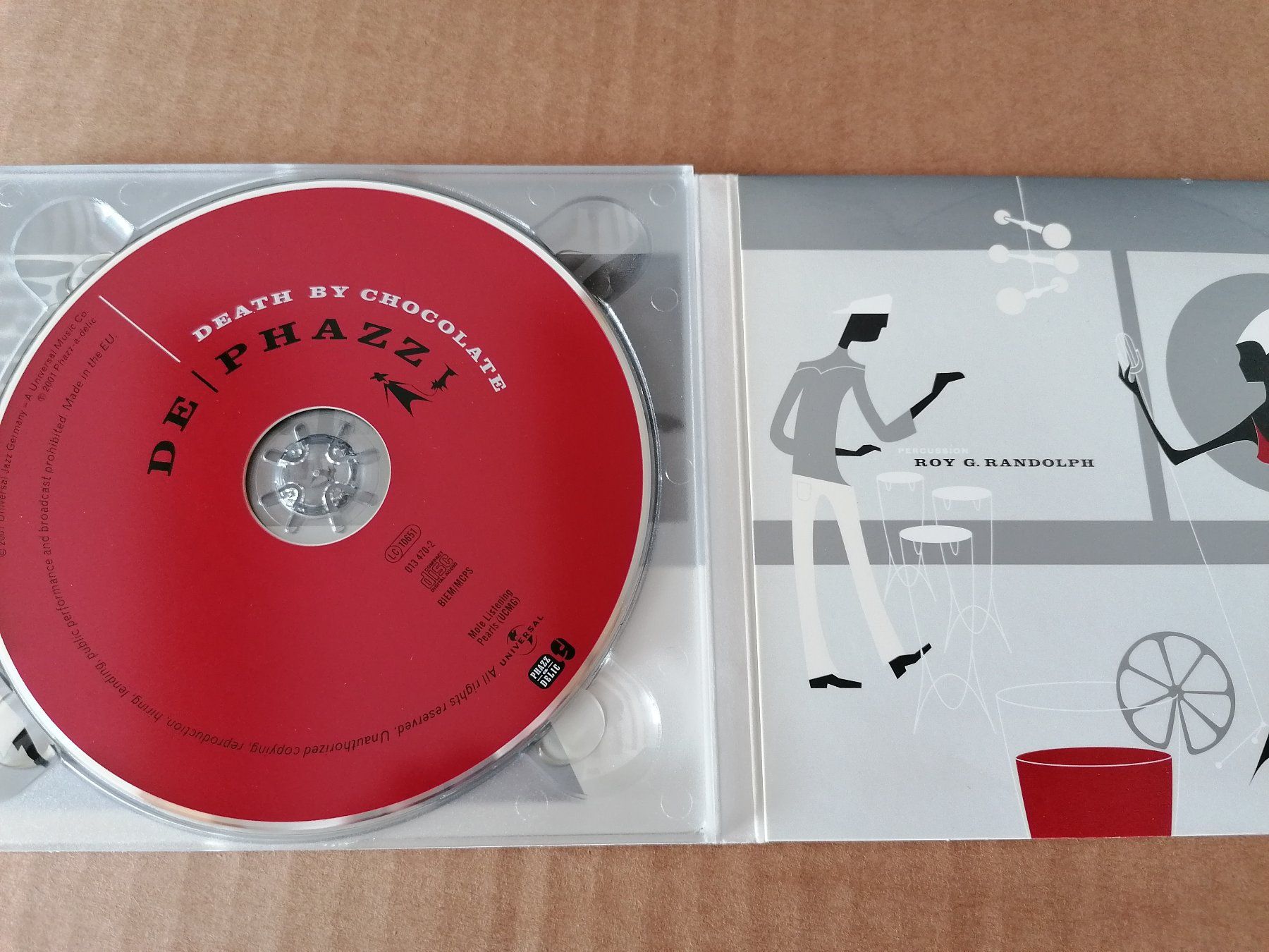 CD: DE-PHAZZ - Death by Chocolate (2001) – Usato da Ermenswil venduto da easyric 3