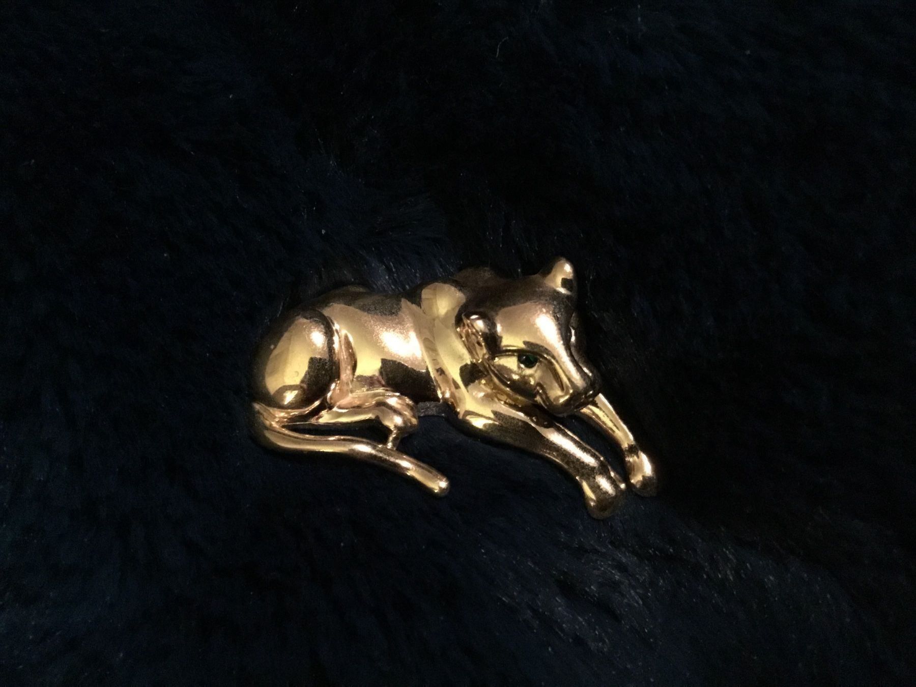 Spille & Fermagli: Broche « panthère » – Nuovo e nell'imballaggio originale da Le Landeron venduto da nic_8hd5