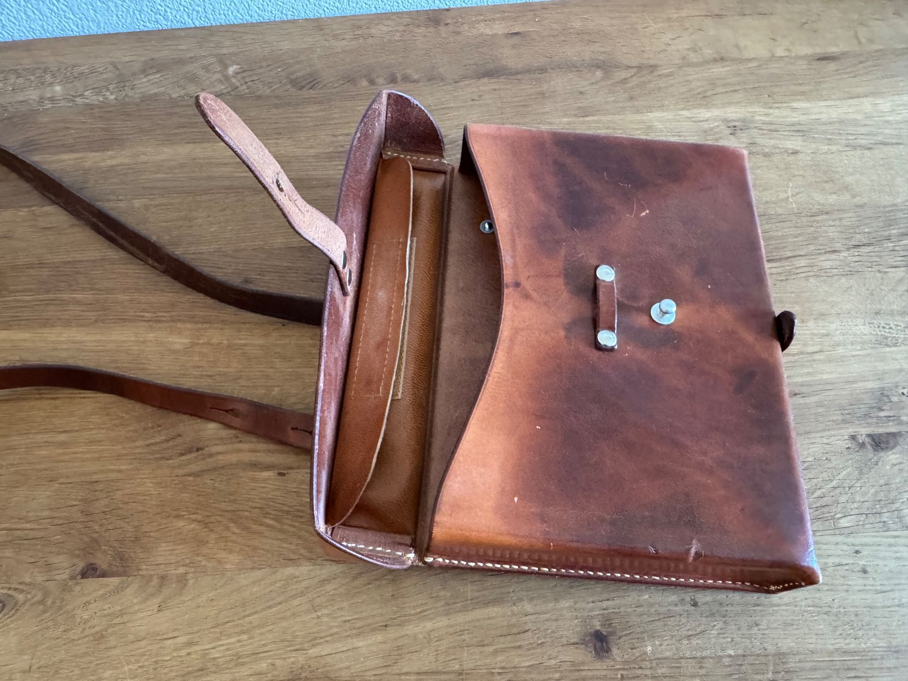 Schweizer Armee Borse: Schweizer Militärtasche / Kartentasche 1979 – Usato da Frauenfeld venduto da difi67 4