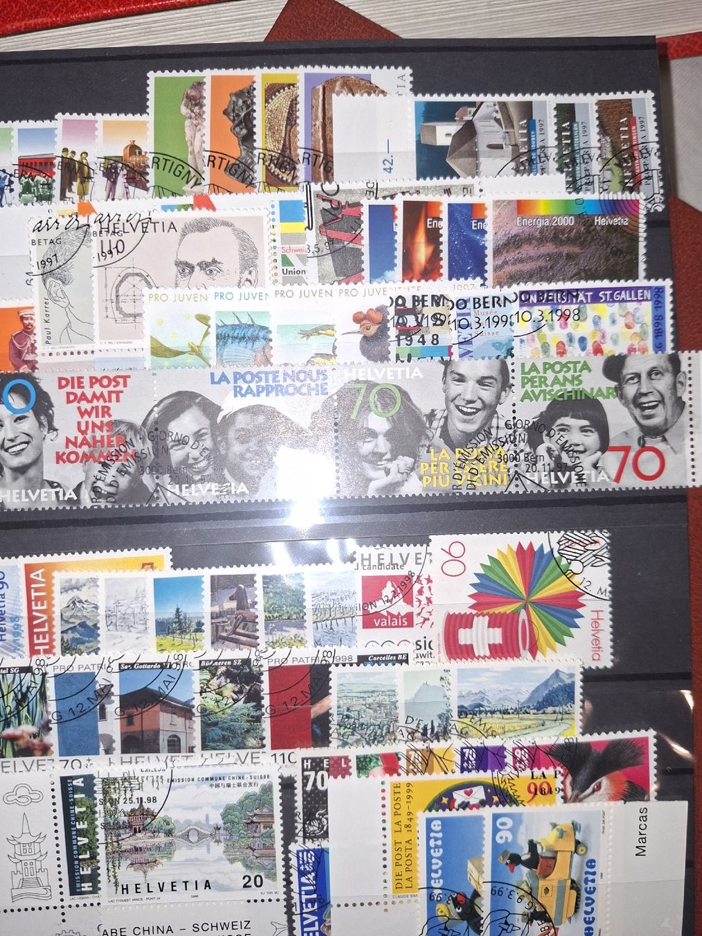 Tutti i francobolli: Diverse Werbemarken ET Stempel Lot – Usato da Balgach venduto da SIMEON27 5