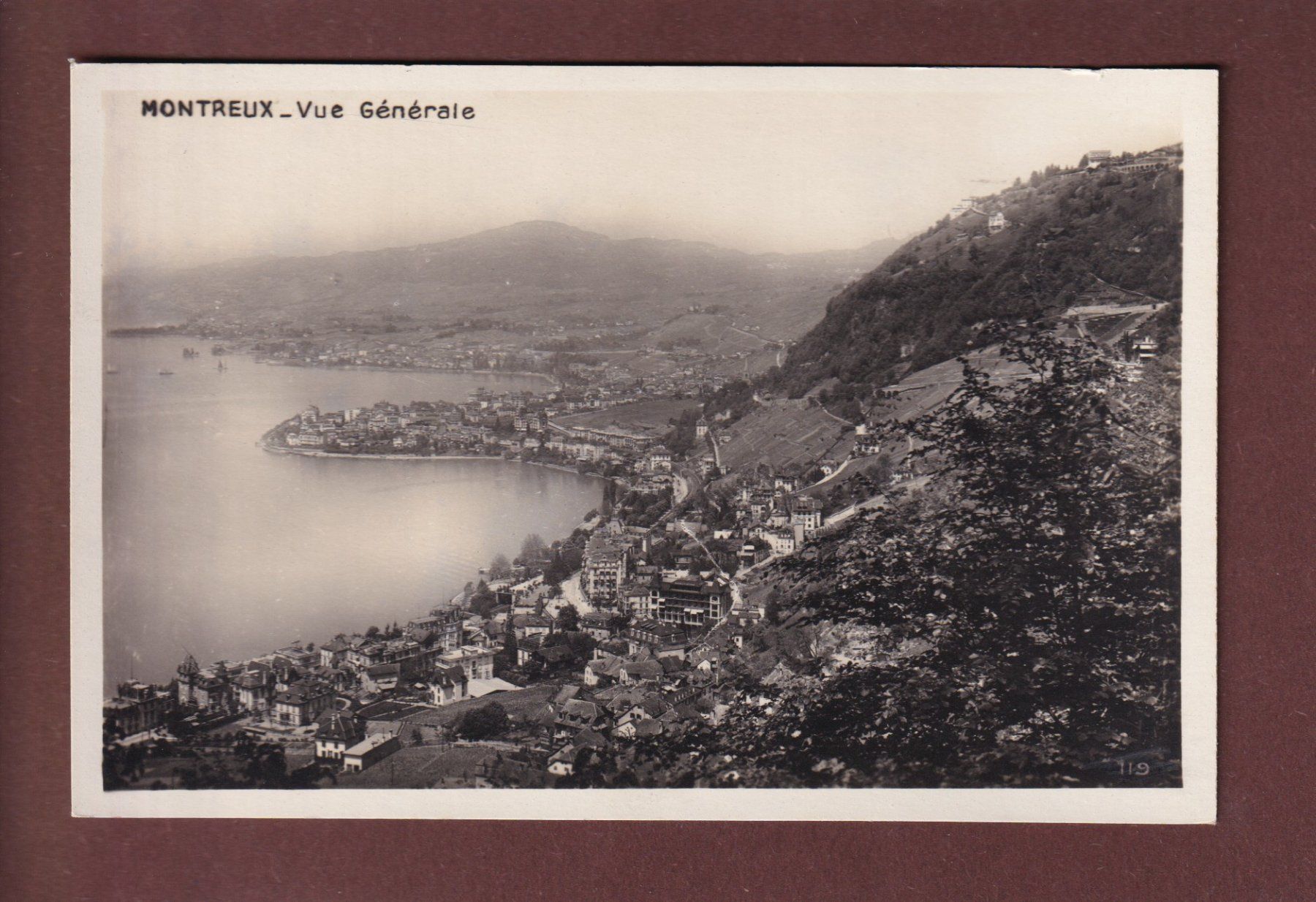 Ansichtskarten: MONTREUX – Gebraucht aus Pully von nicecards