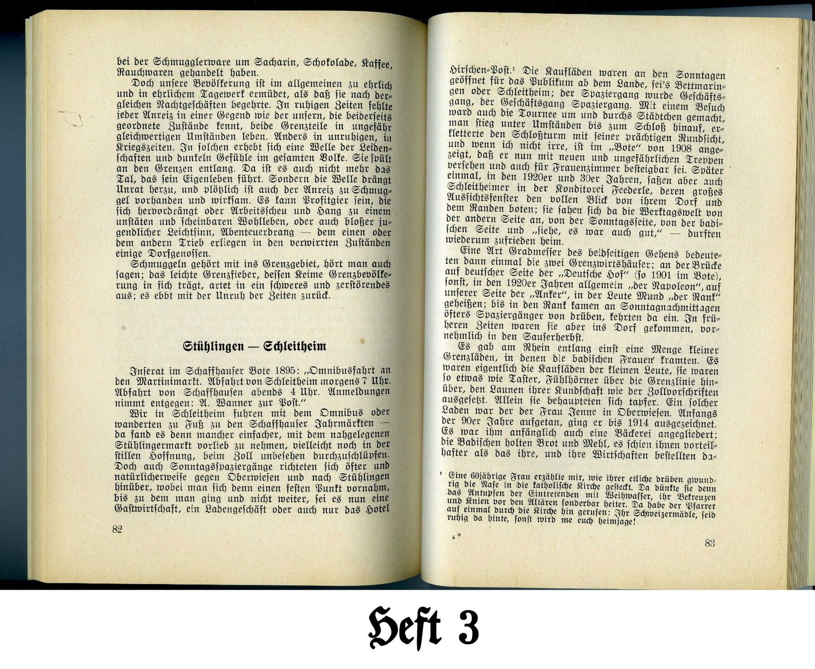 Livres: Schleitheimertal Heft 3 1950 – Neuf (Voir description) à Schleitheim par Pmschlaate 1