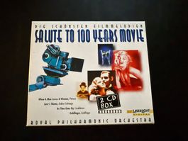 CD Box: Salute to 100 Years Movie, Filmmelodien,Top!