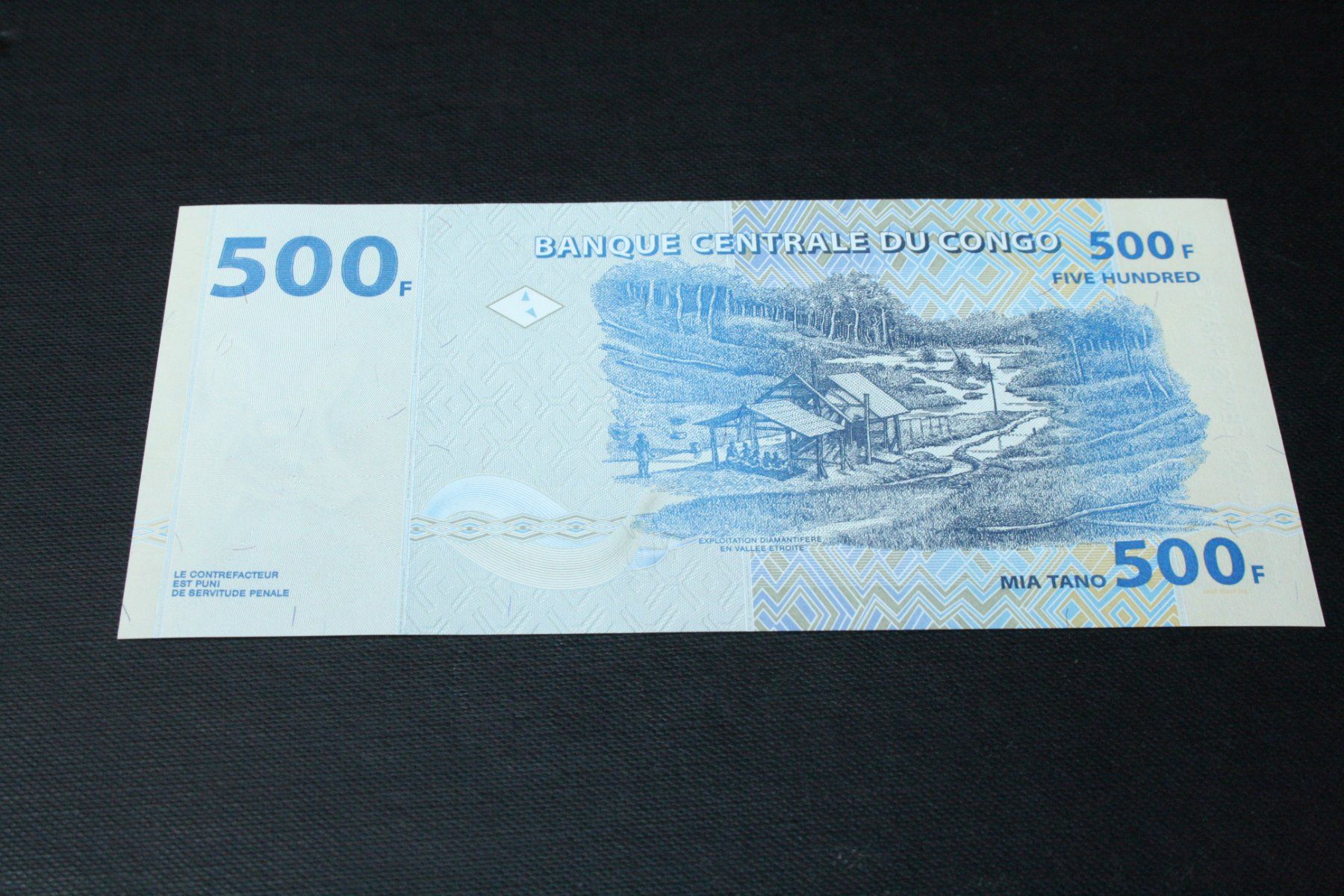 Banconote: Congo 500 Francs 2022 UNC – Nuovo (secondo la descrizione) da Cormondrèche venduto da Hermes.monnaies 1