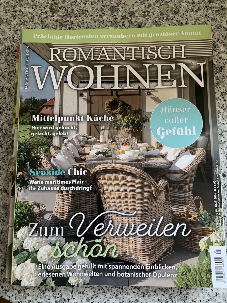 Zeitschriften & Magazine: Romantisch Wohnen Juli/August 2026 – Gebraucht aus Ellikon an der Thur von Bali1999