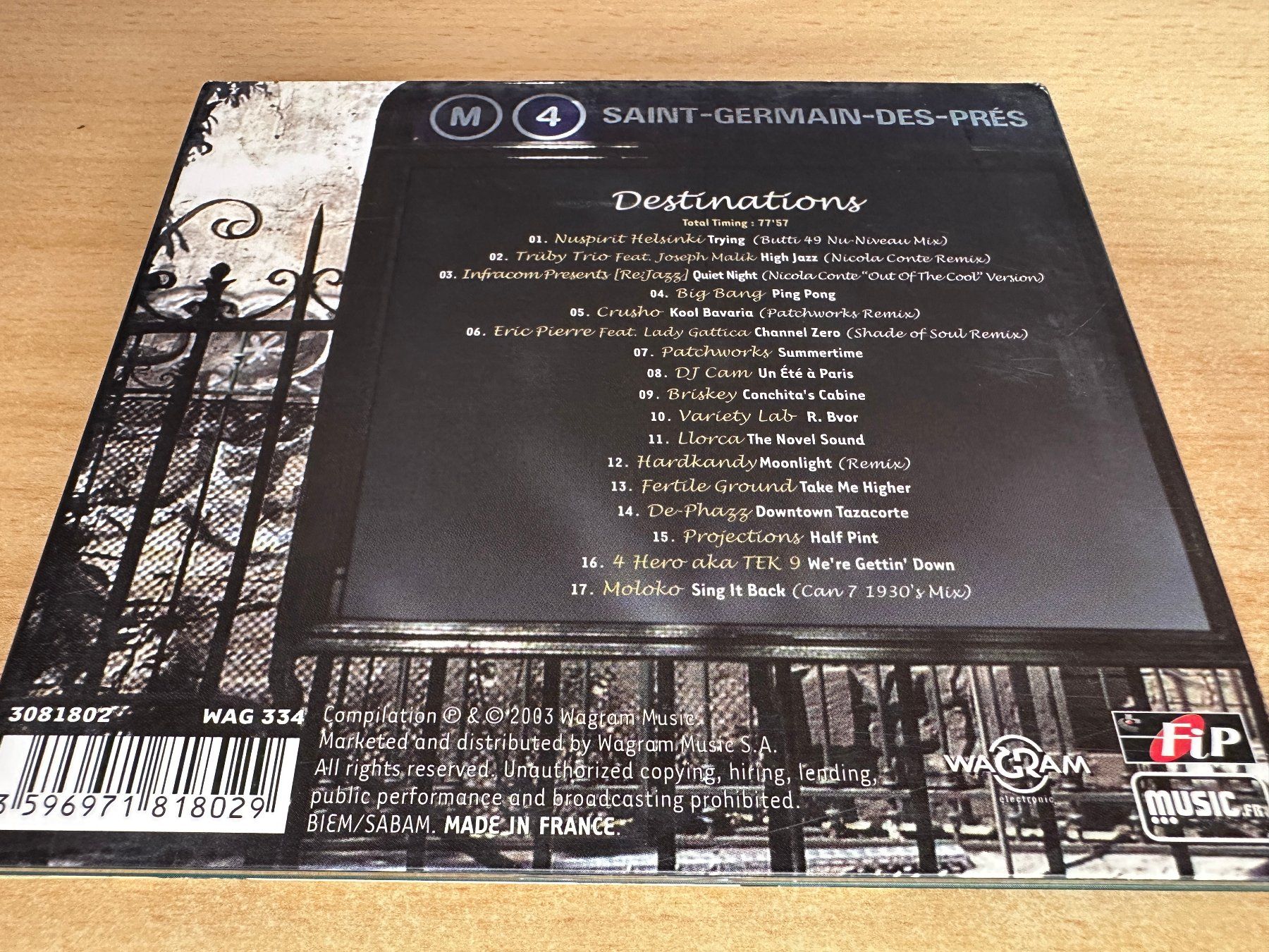 CD: Various – Saint-Germain-Des-Prés Café III – Usato da Rikon im Tösstal venduto da Alpenmutz 1