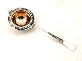 Jezler Renaissance ancien passoire Teesieb argent Silber