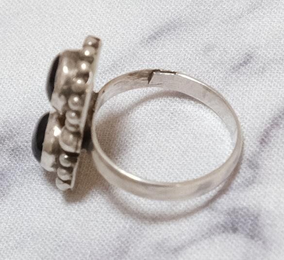 Anelli: Silberring Onyx Vintage – Usato da Zürich venduto da Melody2000 7