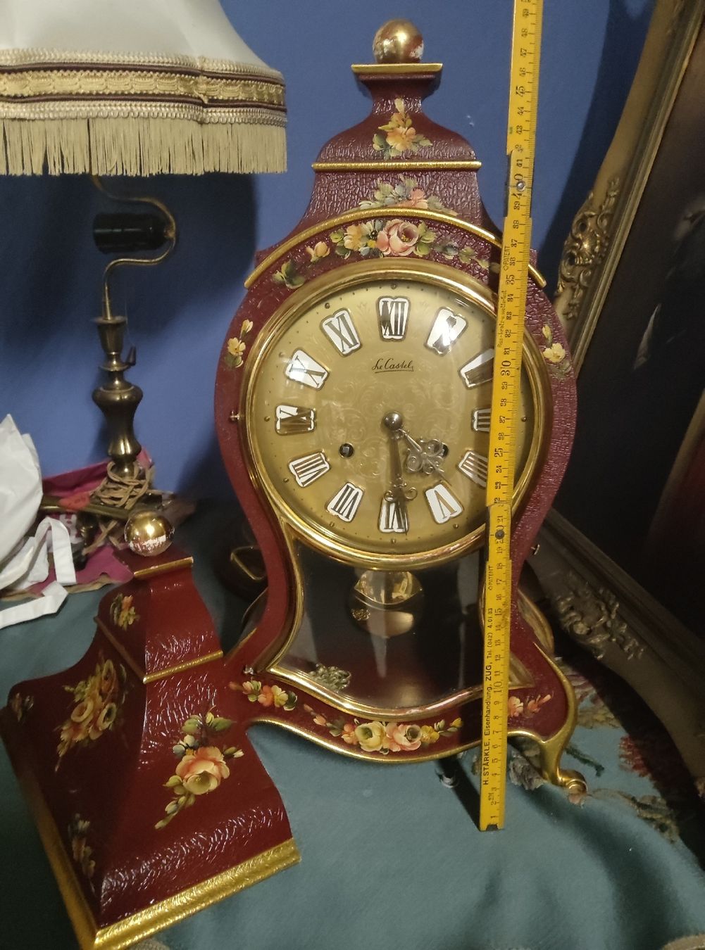 Orologi da terra & Orologi da parete: PENDULE NEUCHÂTELOISE DE LA MARQUE LE CASTEL – Usato da Boll venduto da BollArtAntik 2