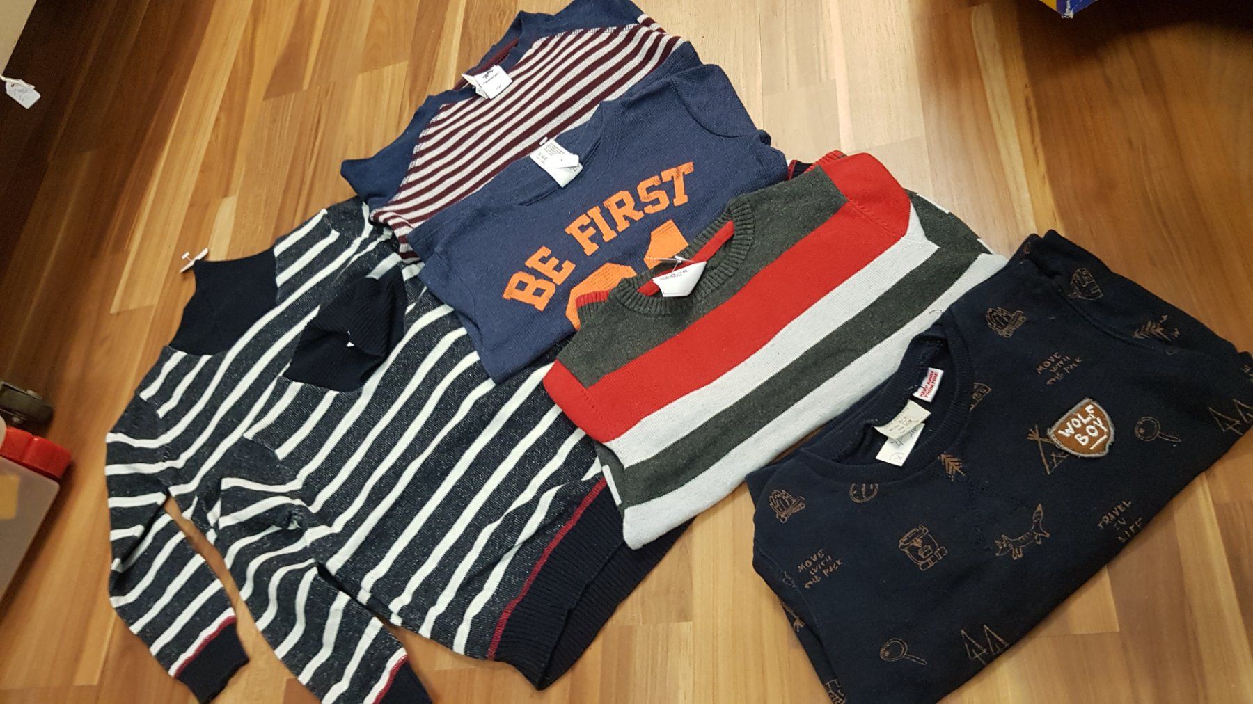 Pullover & Sweatshirts: 6 Pullover gr 104 B9 – Gebraucht aus Spiegel b. Bern von Flamingo07