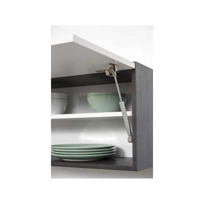Komplettküchen: 728 - Küchenzeile Singleküche Küche 270cm Eiche/Grauglanz – Neu und originalverpackt aus Wallenwil von toesstalvertrieb 6
