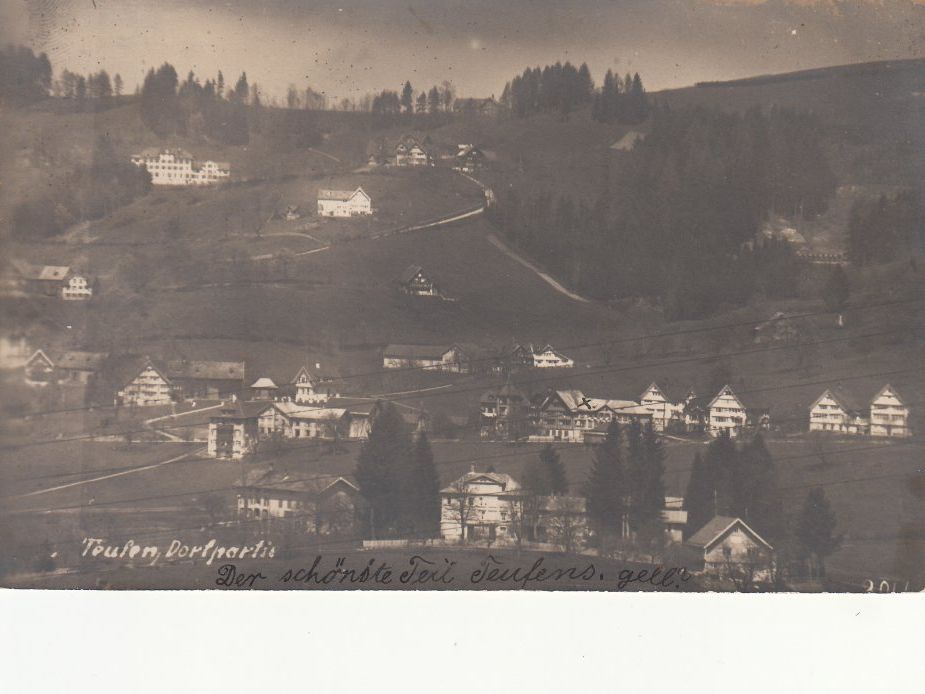 Ansichtskarten: Teufen 1922 – Gebraucht aus Bürglen TG von StampGraf