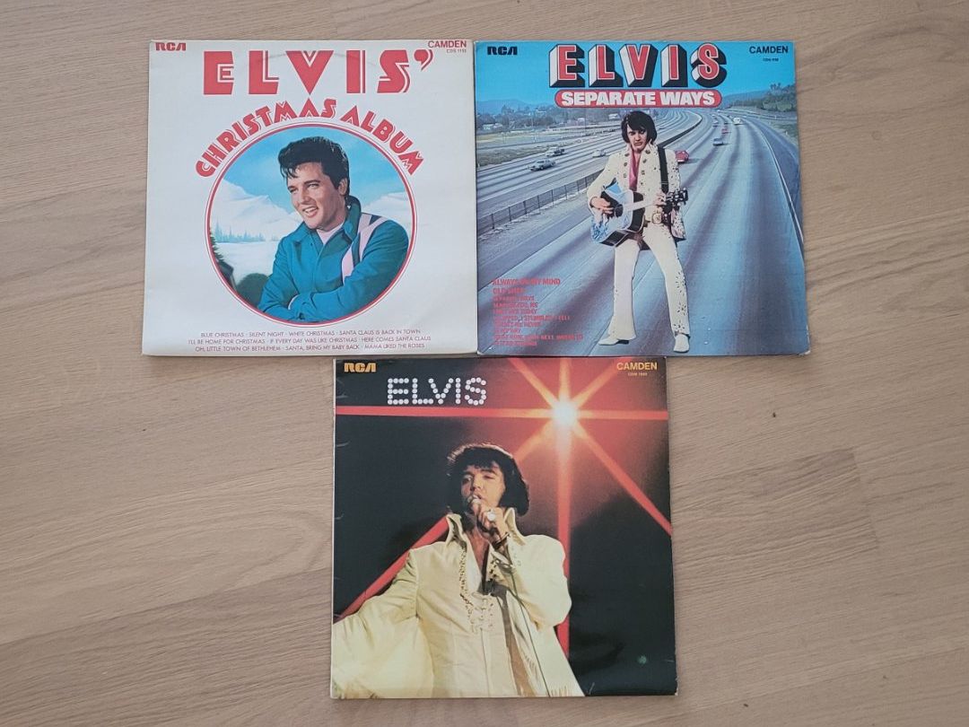 Schallplatten: 3 LP  Elvis – Gebraucht aus Martigny von MZ-67