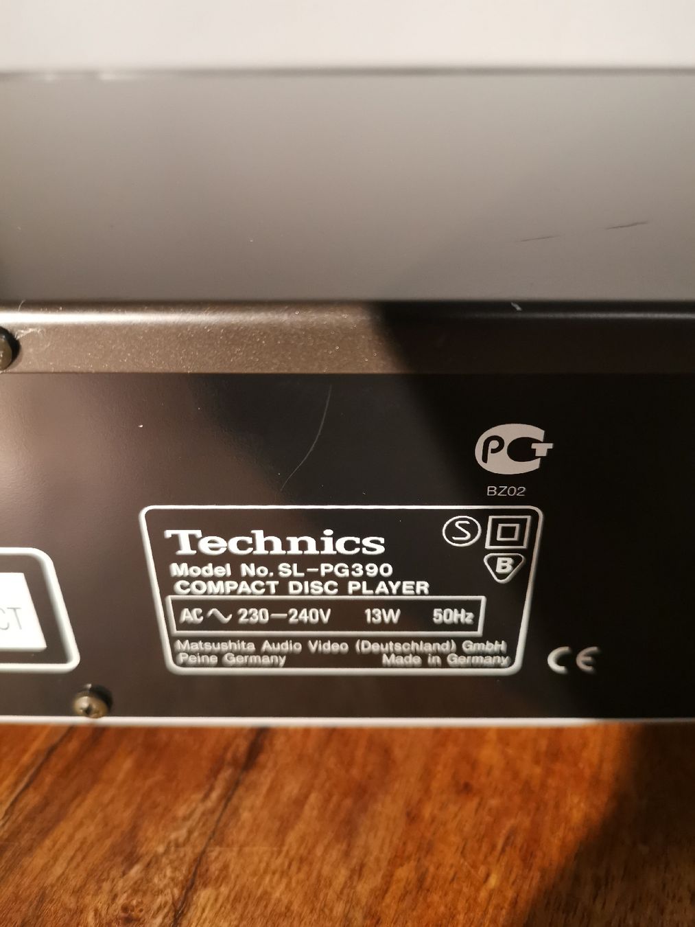 CD: Technics lecteur CD SL-PG390 – Usato da La neuveville venduto da Madmax1979 6