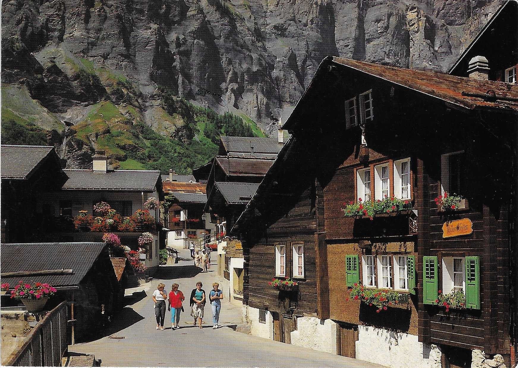Cartoline postali: Leukerbad "Zur Gasse" VS – Usato da Rothrist venduto da Stranglehold