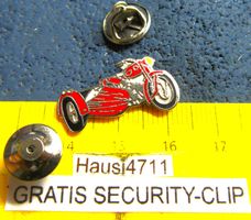 GESPANN SEITENWAGEN MOTORRAD PIN ENAMEL KLEIN-FEIN ENAMEL