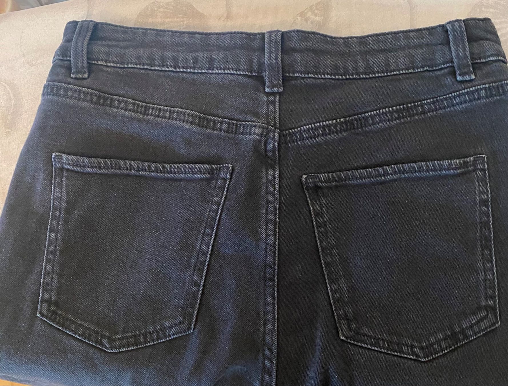 C&A Jeans: Jeans in Dunkelgrau, Used Look, Gr. 40 – Gebraucht aus Zürich von Maria2021 5