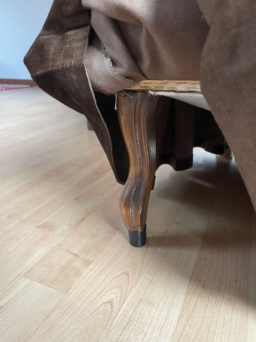 Poltrone: Vintage Sessel Samt braun – Usato da Zürich venduto da kiliang96 2
