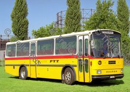 Postauto Postkarte Saurer RH PTT P24289               BTM002