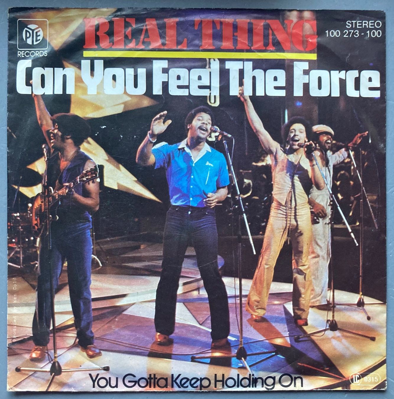 Dischi in vinile: REAL THING - CAN YOU FEEL THE FORCE – Usato da Poliez-Pittet venduto da Newtown-Records 1