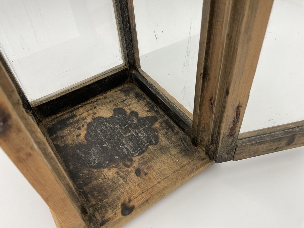 Lampade: Antike Holzlaterne um 1850 – Usato da Baar venduto da Nini043 2