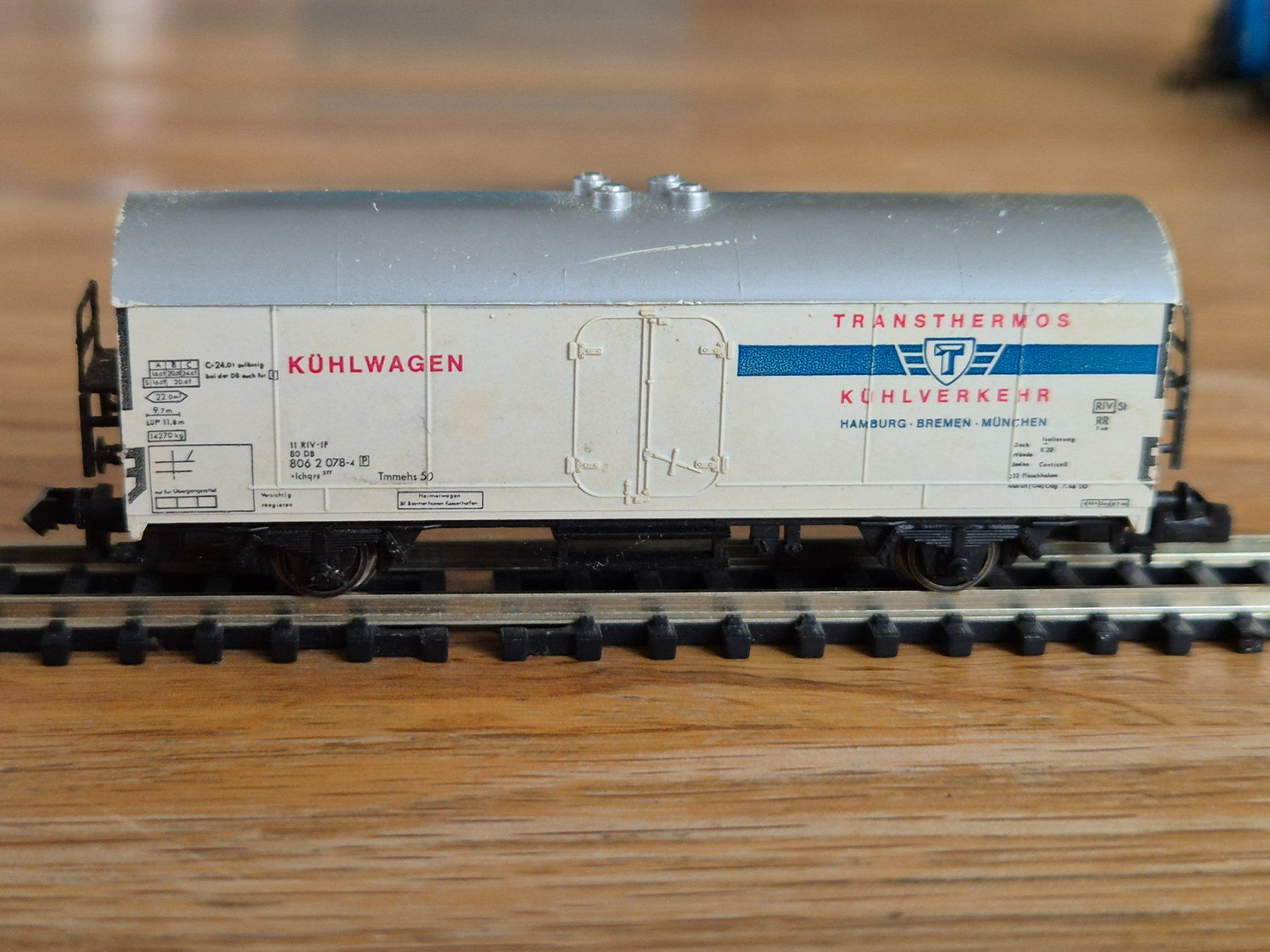 Fleischmann Trains électriques: Spur N Kühlwagen von Fleischmann – D'occasion à Glattfelden par ehschenker