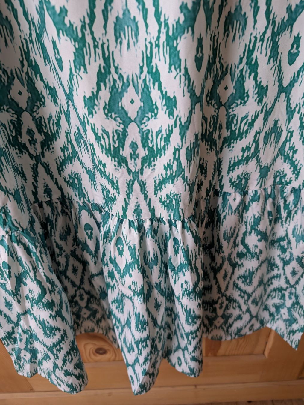 Vestiti: Maxikleid, grün-weiss, Grösse M – Usato da Pfyn venduto da Magra02 5