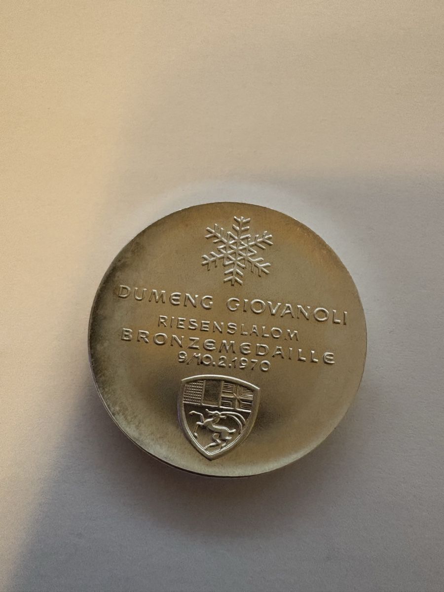 Medaglie: Silbermedaille 1970 Ski – Usato da Murten venduto da Tzaugg 6
