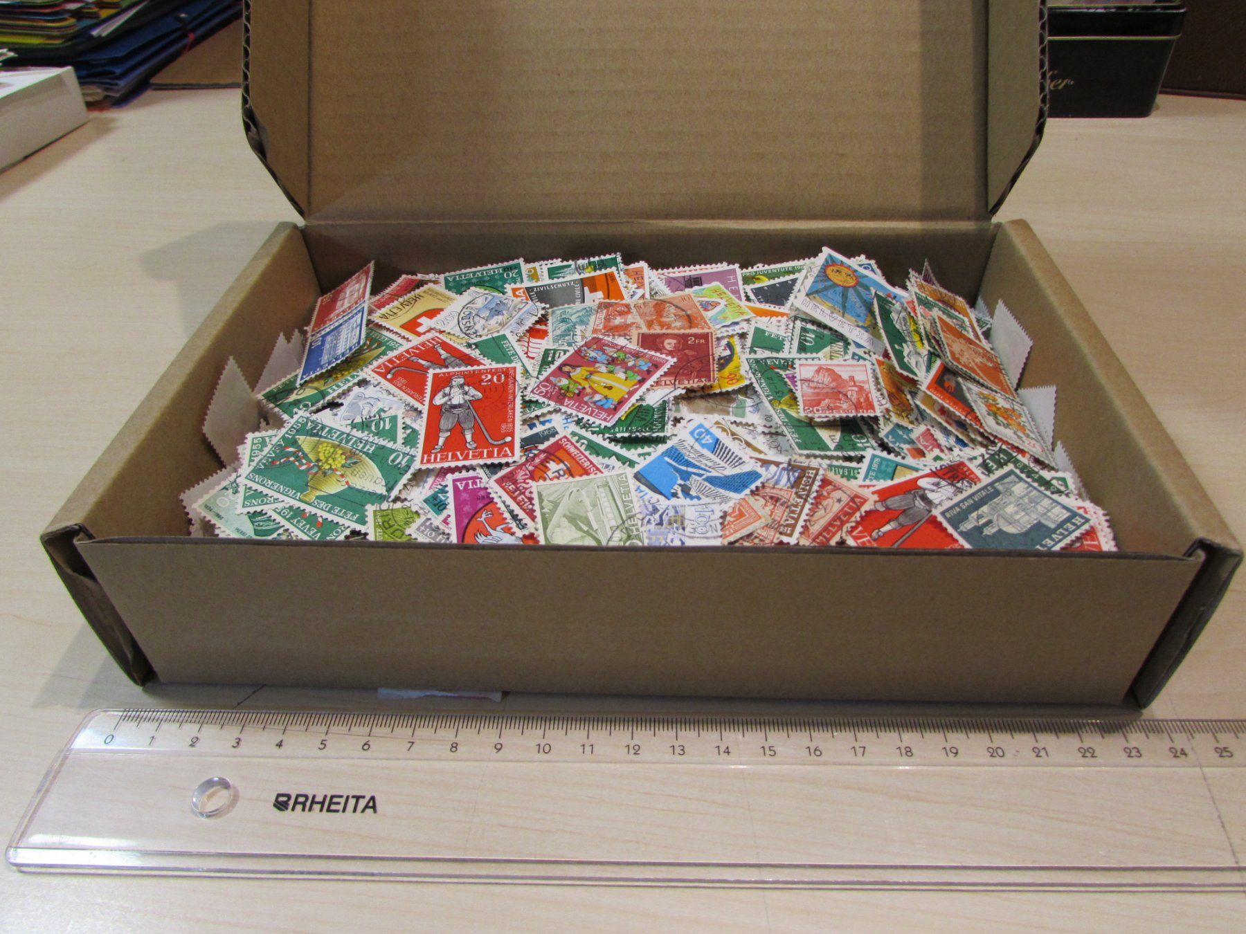 Alle Briefmarken: Schweiz Dupletten Lot – Gebraucht aus Walchwil von Shells1 2