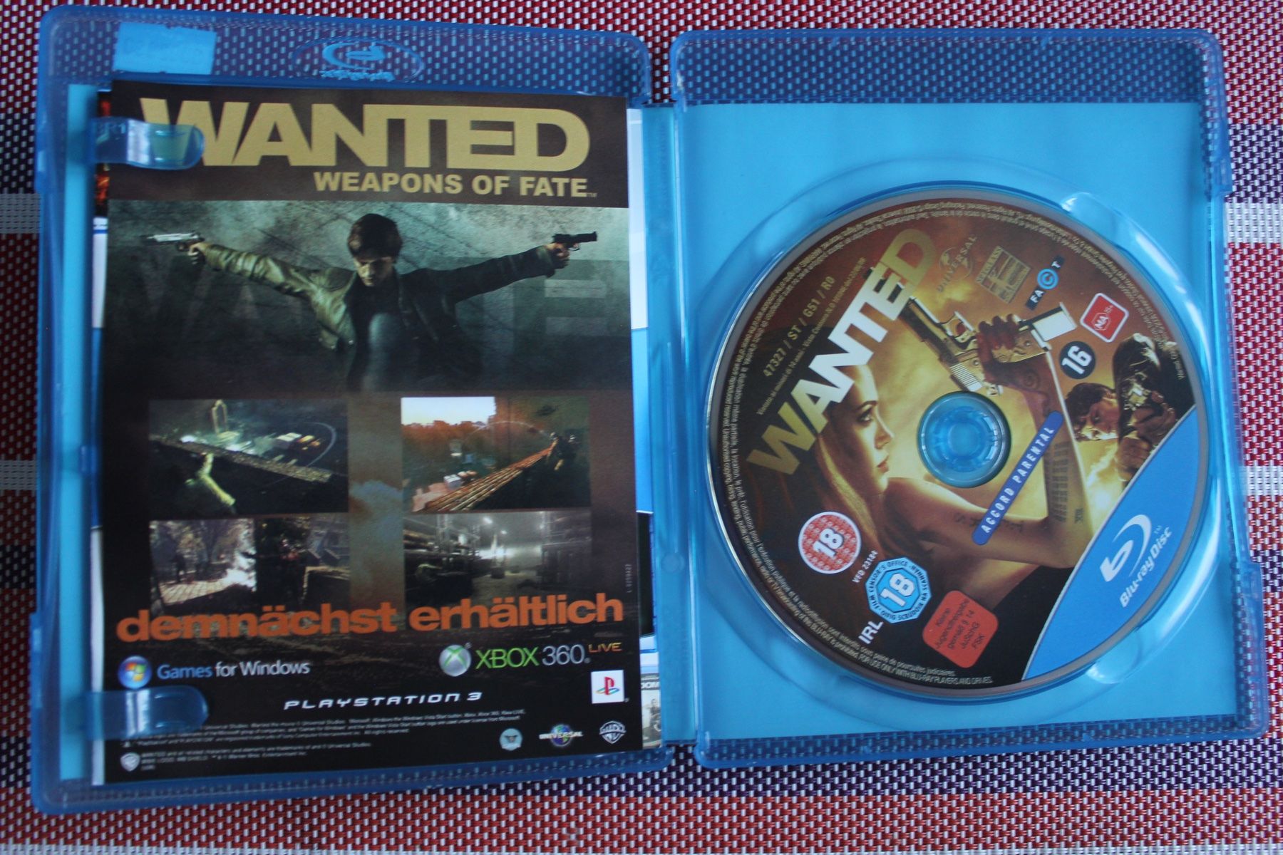 Tutti i DVDs: Blu-ray/ Wanted - Bestimme dein Schicksal – Usato da Geroldswil venduto da Schlumpfine1973 1