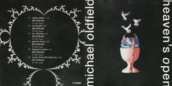CDs: Michael Oldfield – Heaven's Open - Vergriffen! - b – D'occasion à Brittnau par Zibu 4