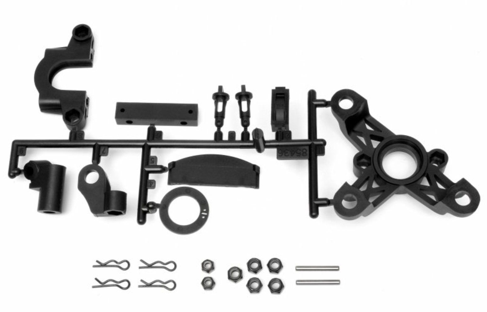 HPI RC Modellbau: HPI Jeu de Support Couronne Baja 5B 85436 – Neu und originalverpackt aus Trélex von Arnaudyak