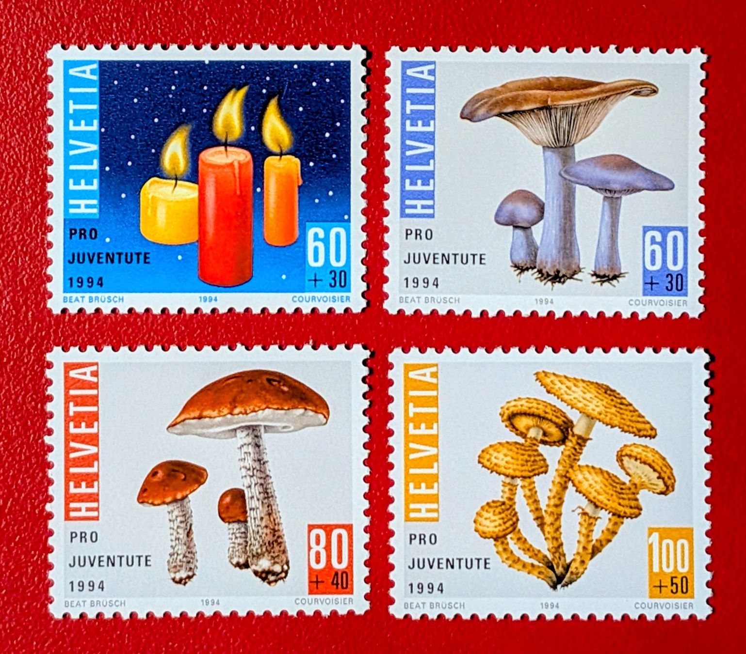 Tutti i francobolli: PRO JUVENTUTE SATZ 332 - 335 1994** POSTFRISCH – Nuovo (secondo la descrizione) da Düdingen venduto da Quartierstrasse