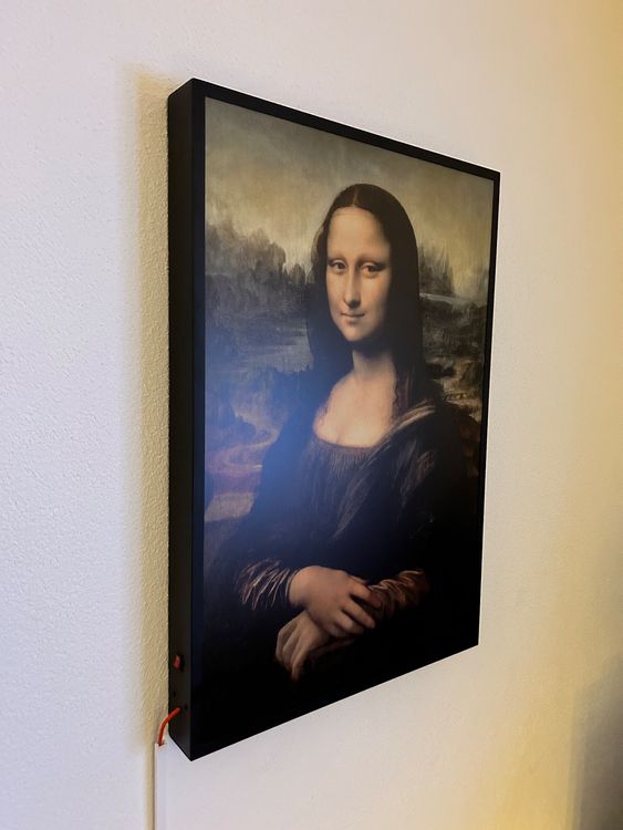 Virgil Abloh X IKEA MARKERAD Mona Lisa Lightbox, 59 OFF