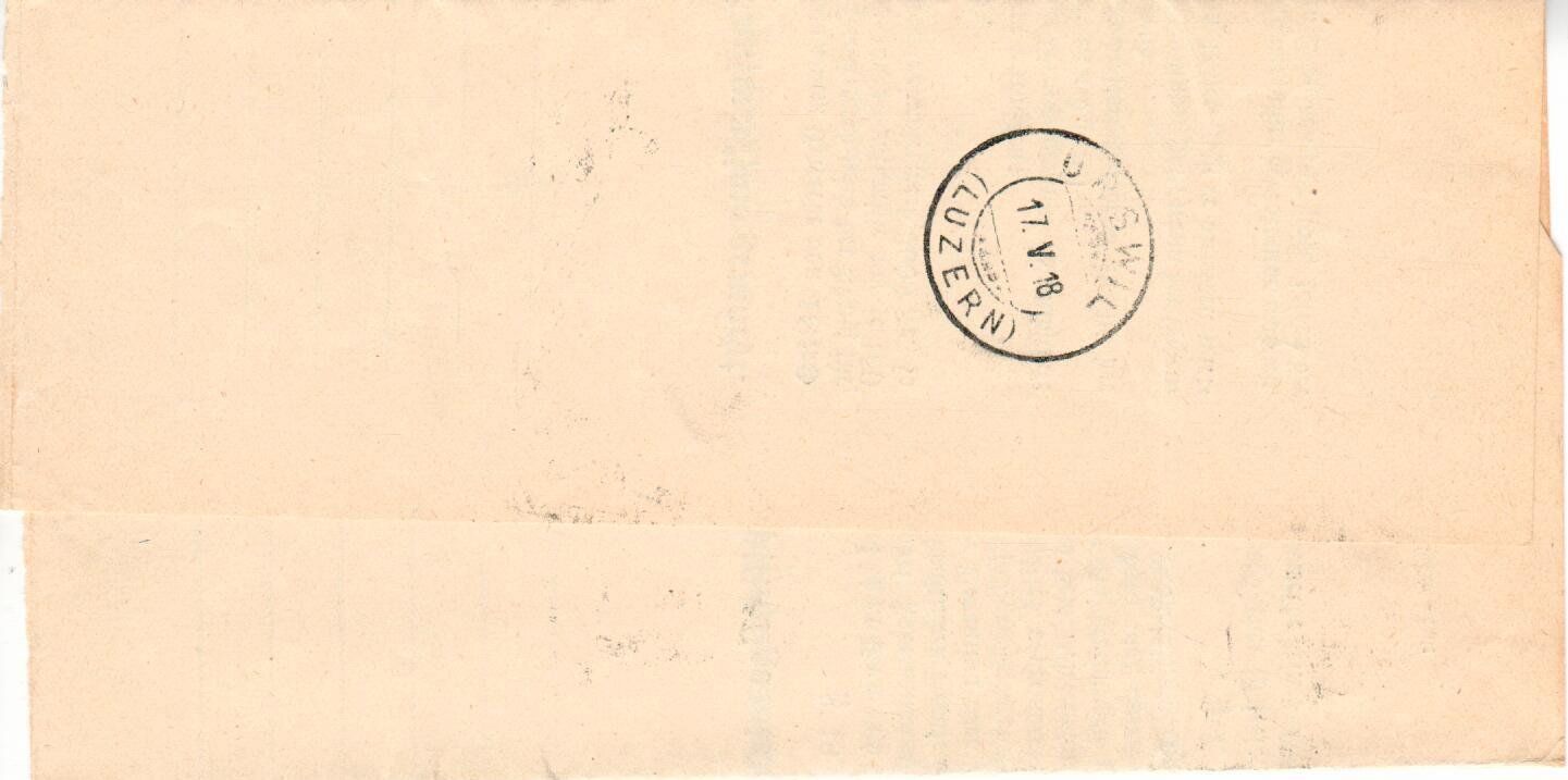 Alle Briefmarken: Brief Oberkirch – Gebraucht aus Wolhusen von Curver9 1
