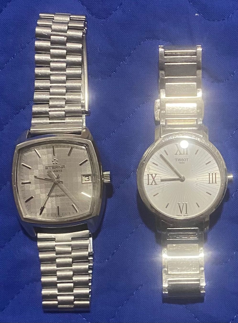 Armbänder & -reifen: Eterna und Tissot Armbanduhren – Gebraucht aus Root von