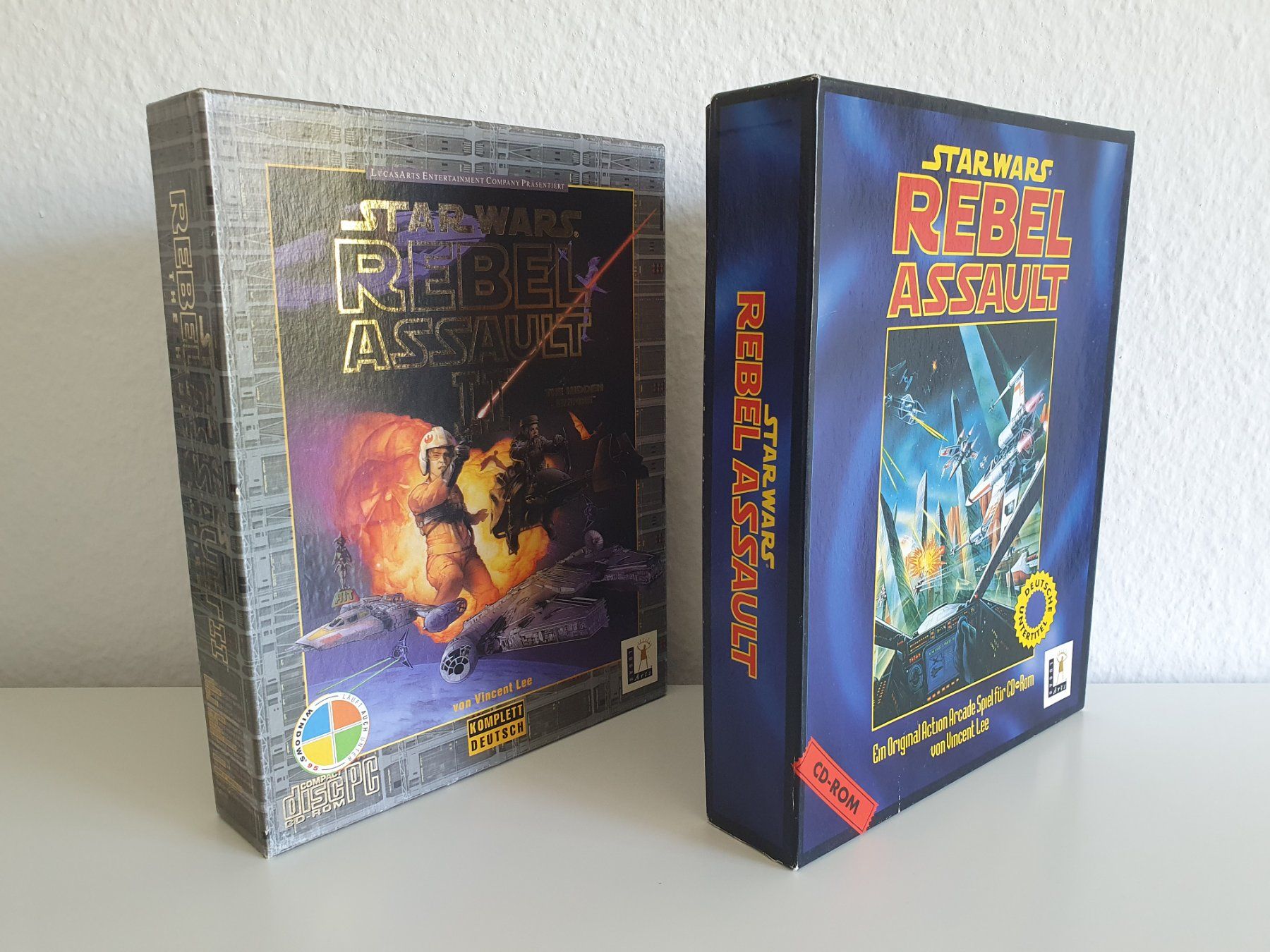 Giochi: PC Games Star Wars: Rebel Assault 1+2 1993-95 Big Box Bundle – Usato da Greifensee venduto da perfectioN88