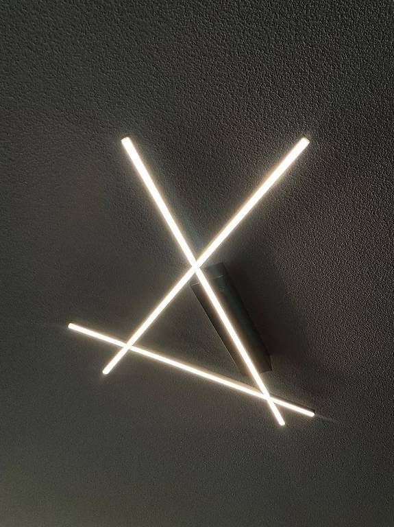 Lampadari & plafoniere: Plafonnier LED design géométrique moderne – Usato da Apples venduto da ABATilleul 1