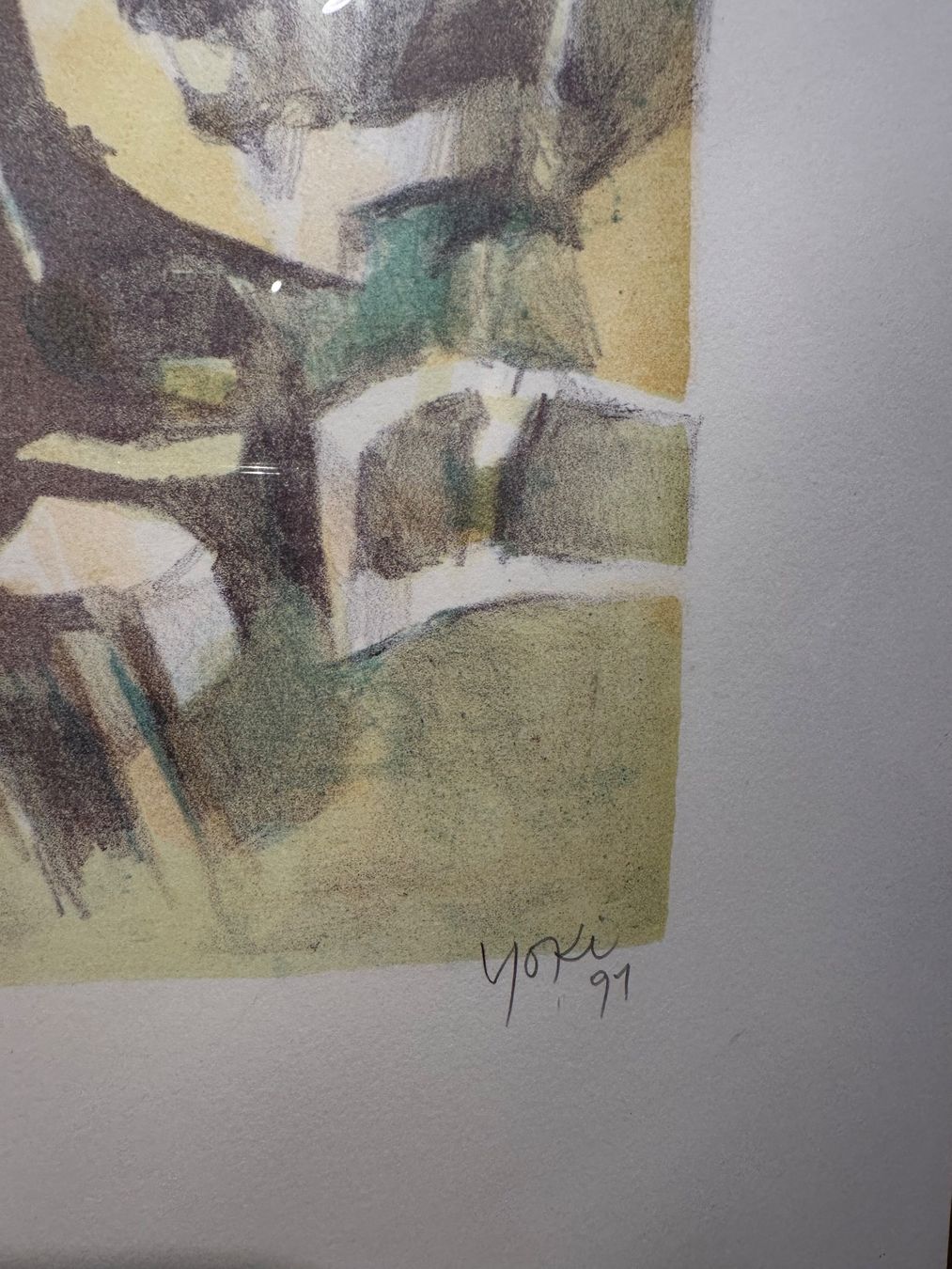 Grafiken & Lithographien: Émile AEBISCHER dit Yoki (1922-2012) | Lithographie – Gebraucht aus Gampelen von theboywhoworks 3