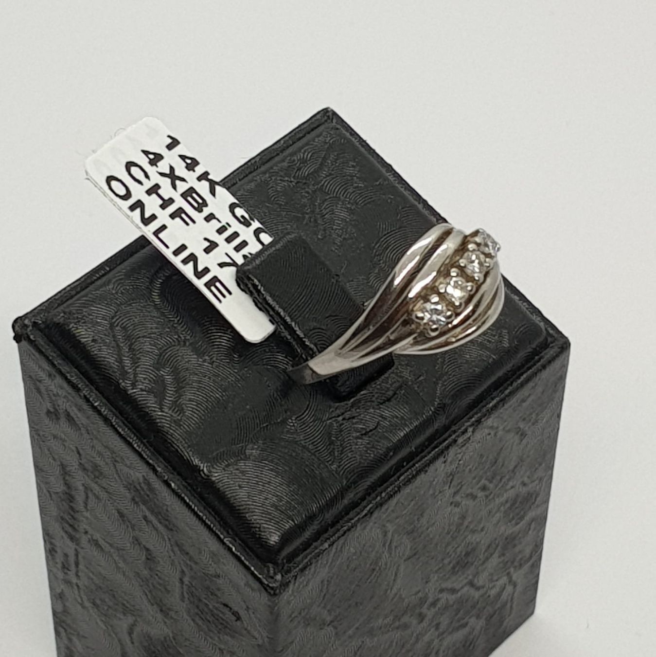 Anelli: Echt 14K Gold -  4x Diamant Ring – Usato da Luzern venduto da Luzern-Goldhaus 1