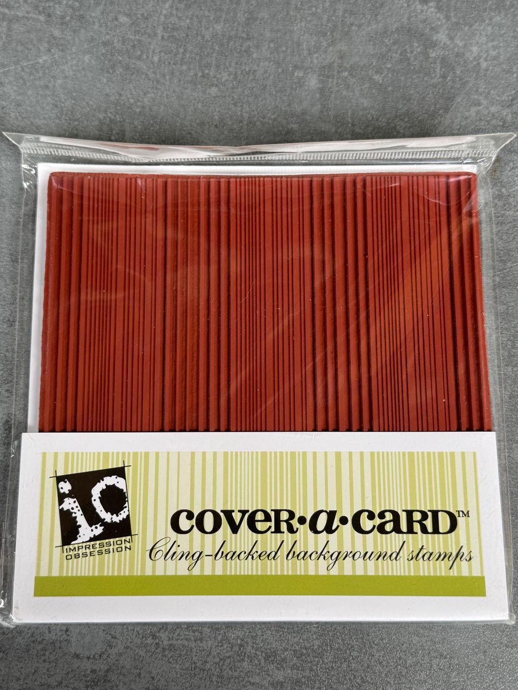 Stempel: Impression Obsession Stempel Streifen 15x15cm NEU – Neu und originalverpackt aus Gündlischwand von Rebenhof 1